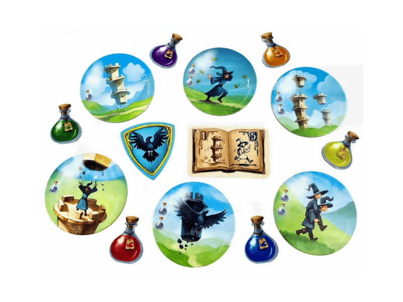 Vándorló tornyok társasjáték (ABA 10001)