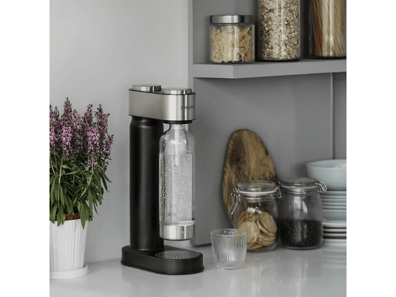 Philips ADD4902BK GoZero Szódagép, fekete