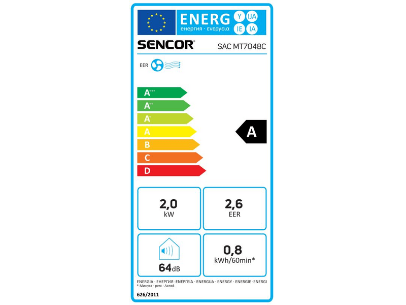 Sencor SAC MT7048C Mobilklíma