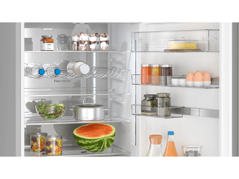 Bosch KGN49AIBT Alulfagyasztós kombinált hűtőszekrény, NoFrost