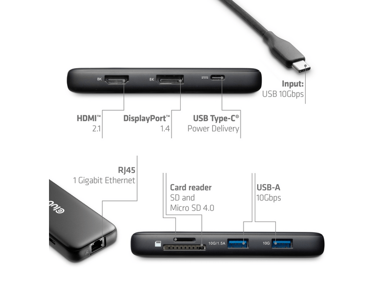 Club 3D CSV-2551 USB-C Dokkoló