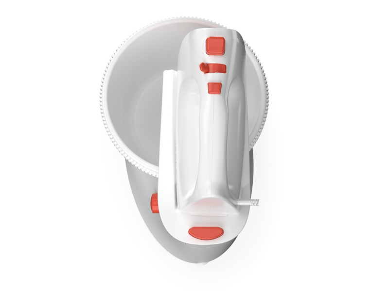 Tesla MX501WRB Tálas kézi mixer, fehér-piros