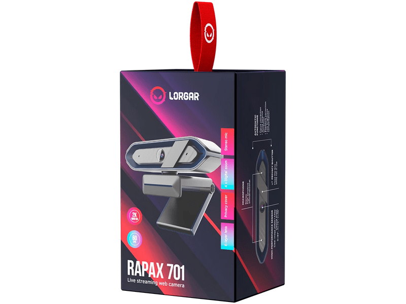 Lorgar Rapax 701 Streaming kamera, kék