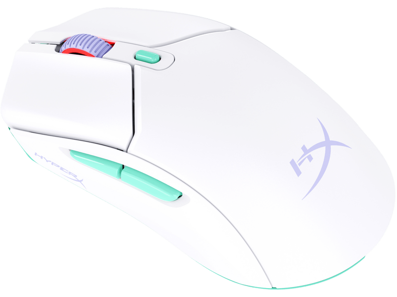 HyperX Pulsefire Haste 2 Core Vezeték nélküli gamer egér, fehér (8R2E7AA)