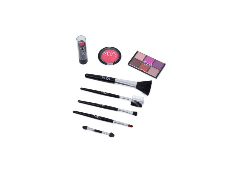 MYA Cosmetics Bon Voyage sminkkészlet, pink/fekete (410034)