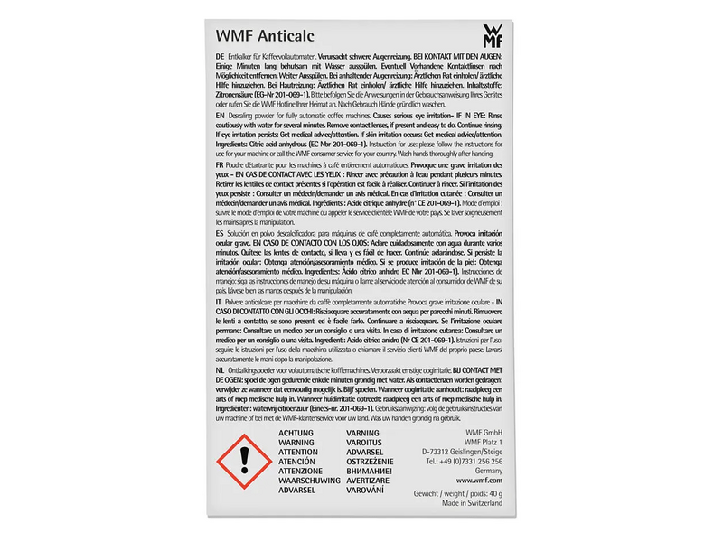 WMF XW132000 Perfection vízkőmentesítő készlet