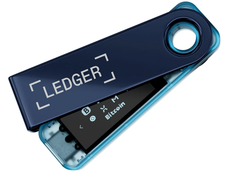 Ledger Nano S Plus Neptune Blue Crypto tárca