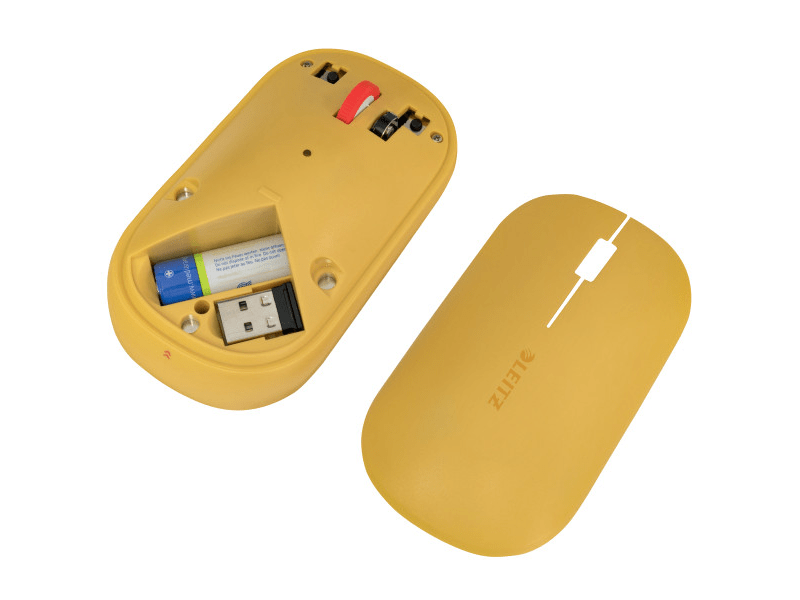 Leitz Cosy vezeték nélküli egér, meleg sárga (65310019)