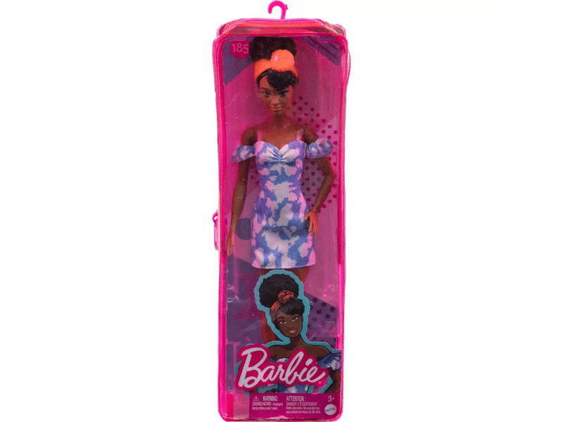 Barbie Fashionistas: Afroamerikai baba kék ruhában (HBV17)