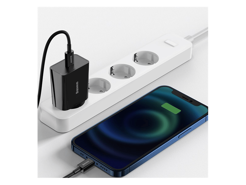 Baseus Speed Mini USB Type-C hálózati töltő, 20W (CCFS-SN01)