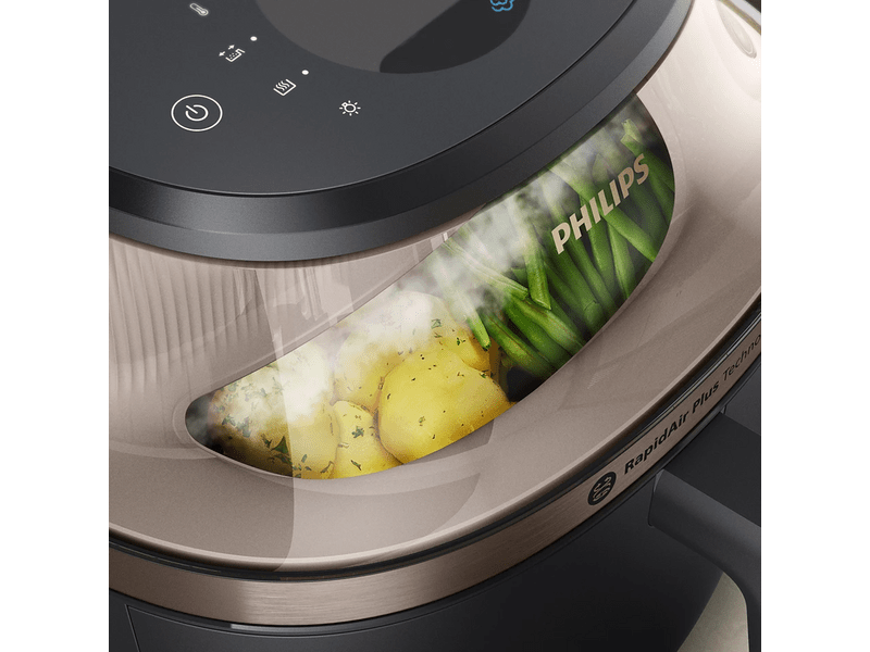 Philips NA547/07 SteamFry+ Airfryer gőzsütéssel, 7,2 l