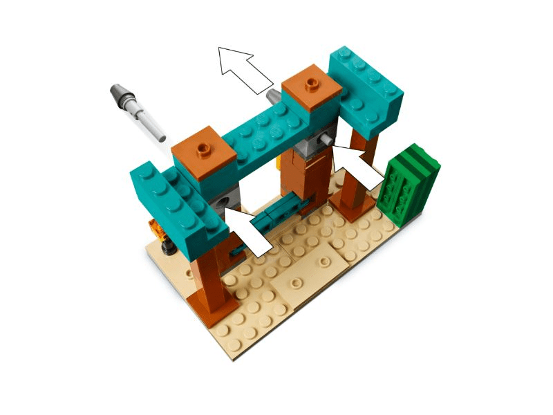 LEGO® Minecraft® Patrola pustinjskih odmetnika (21267)