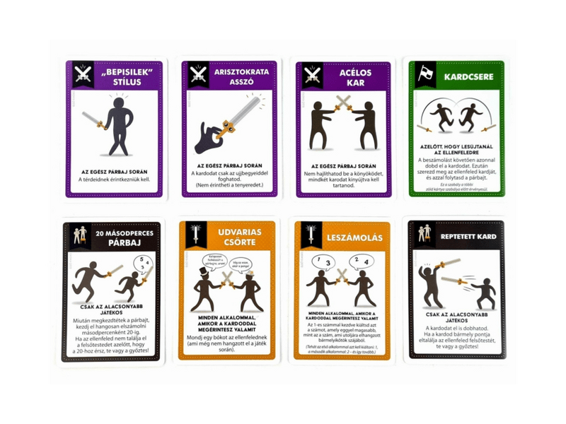 Csapkodjuk egymást szivacskardokkal társasjáték (EXP10009)