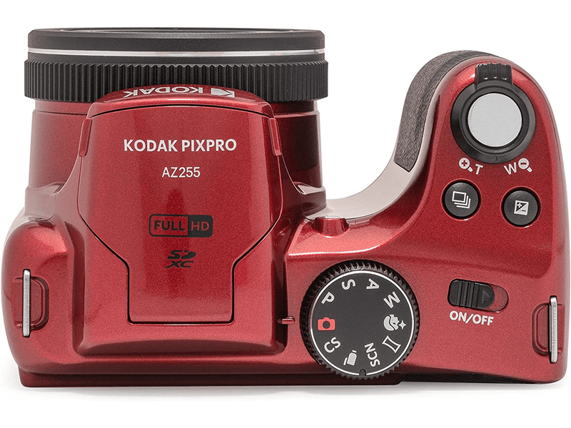 Kodak Pixpro AZ255 digitális fényképezőgép, piros