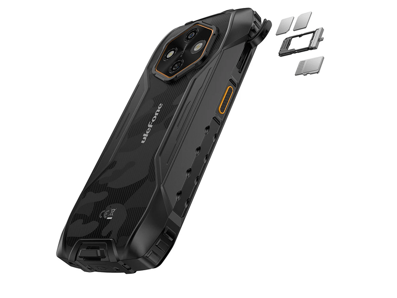 Ulefone Rugking 4 Pro 8/256GB Okostelefon, fekete