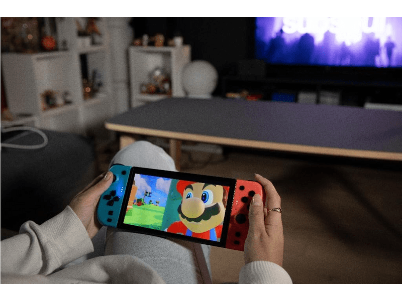 Konix Nintendo Switch Vezeték nélküli kontroller, piros-kék (KX-SW-JOYS-BL-RD)