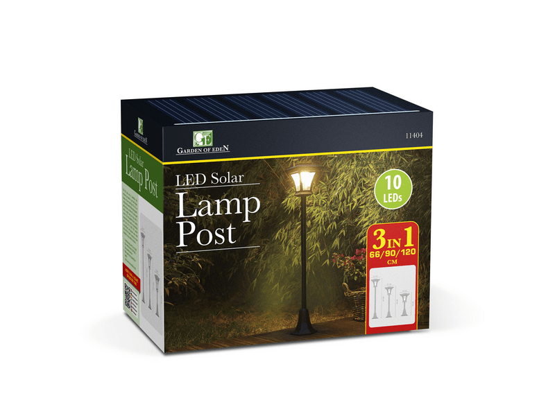 Garden of Eden 11404 LED-es 3in1 szolár kandeláber