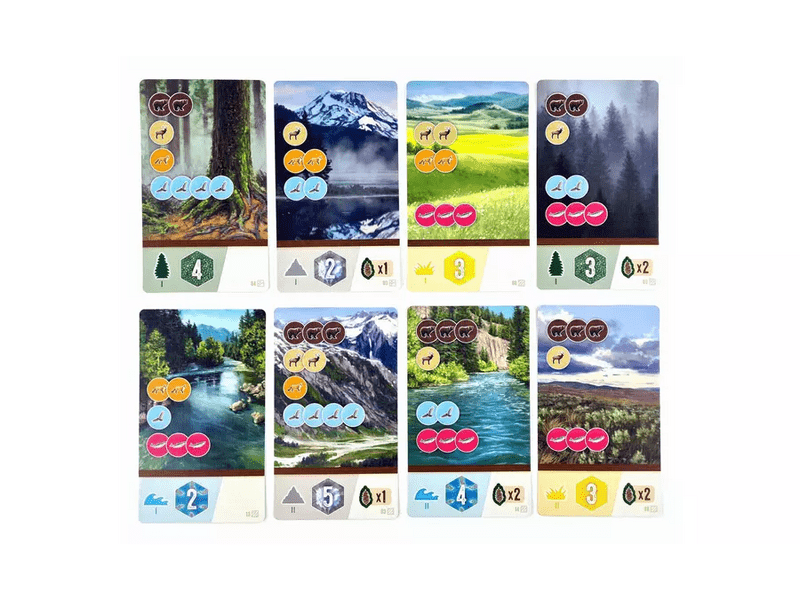 Cascadia – Gördülő folyók Társasjáték (10007)