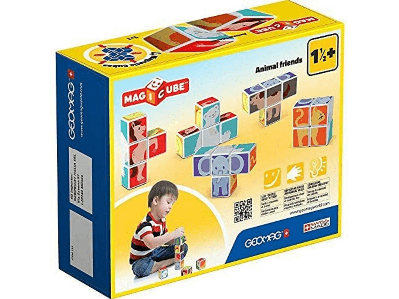 Geomag Magicube Állatok mágneses építőkocka (20GMG00132)