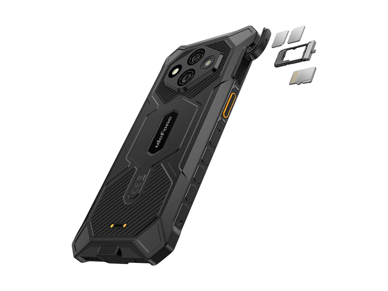 Ulefone Rugking 3 Pro 8/128GB Okostelefon, fekete
