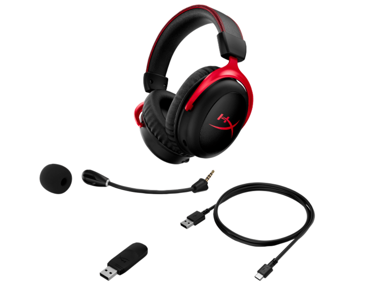 HyperX Cloud II Vezeték nélküli gamer headset (4P5K4AA)