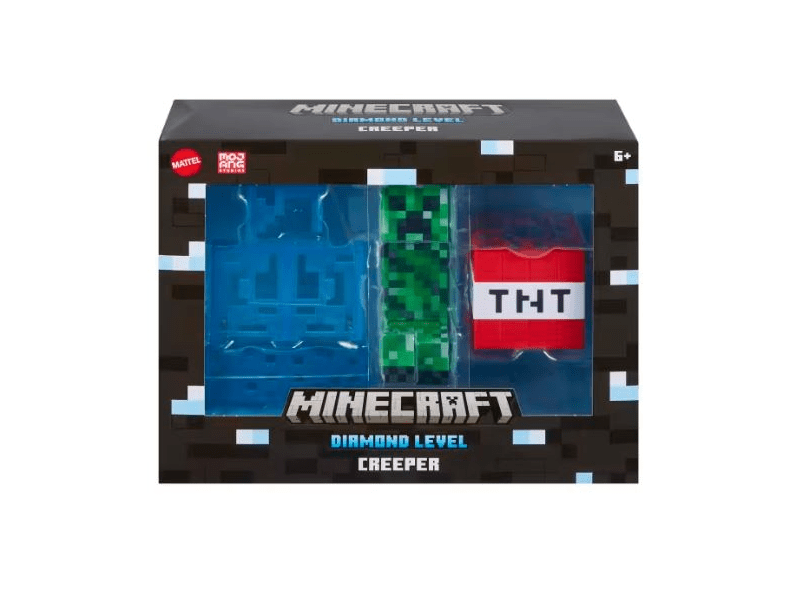 Minecraft Diamond Level Creeper Akciófigura (HLL31)