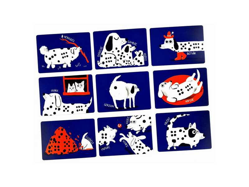 Pöttyök társasjáték (ASM34692)