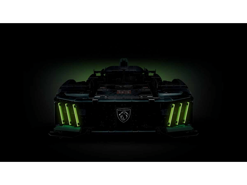 LEGO® Technic PEUGEOT 9X8 24H Le Mans Hybrid Hypercar (42156)