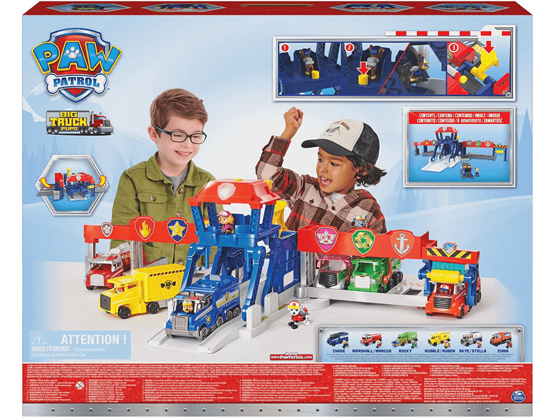 Mancs őrjárat: Mentőkamion parkoló játékszett (6065528)