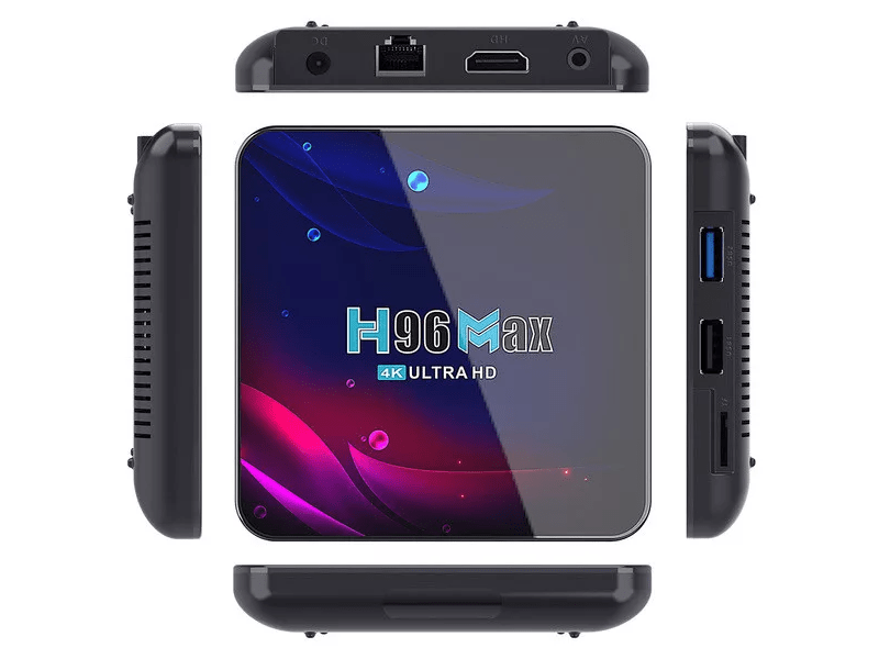 H96 Max Android 11 2/16GB TV Box médialejátszó