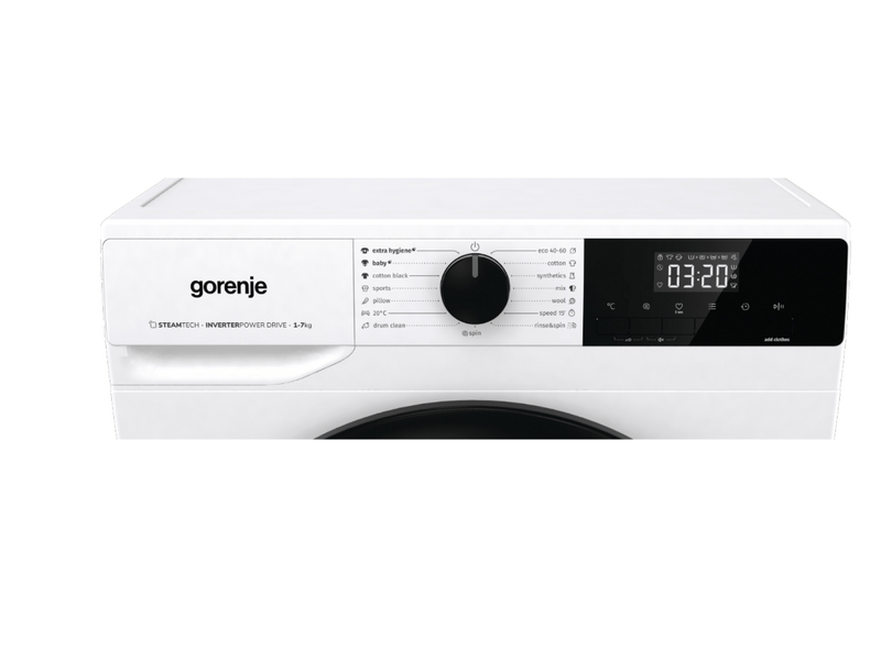 Gorenje WNHEI74SAS Keskeny elöltöltős gőzmosógép