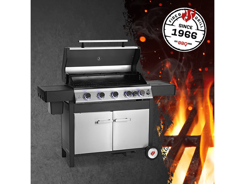 Landmann 05855 Gázgrillkocsi 5.1 MaxX Zóna, Szemetessel