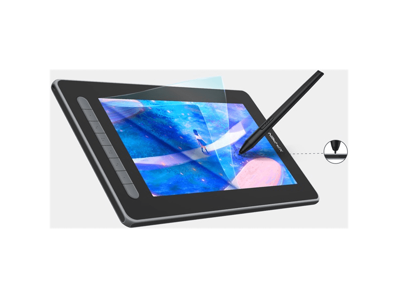 XP-Pen Artist 12 (2nd Gen) Grafikus kijelző, fekete