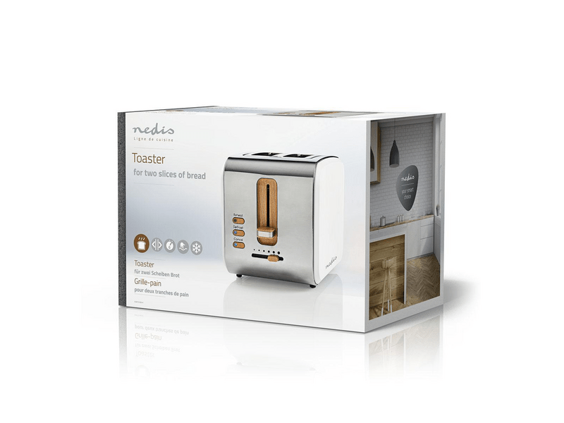 Nedis KABT510EWT Kenyérpirító