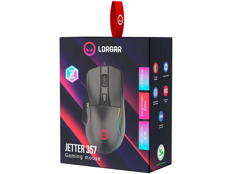 Lorgar Jetter 357 Gaming egér