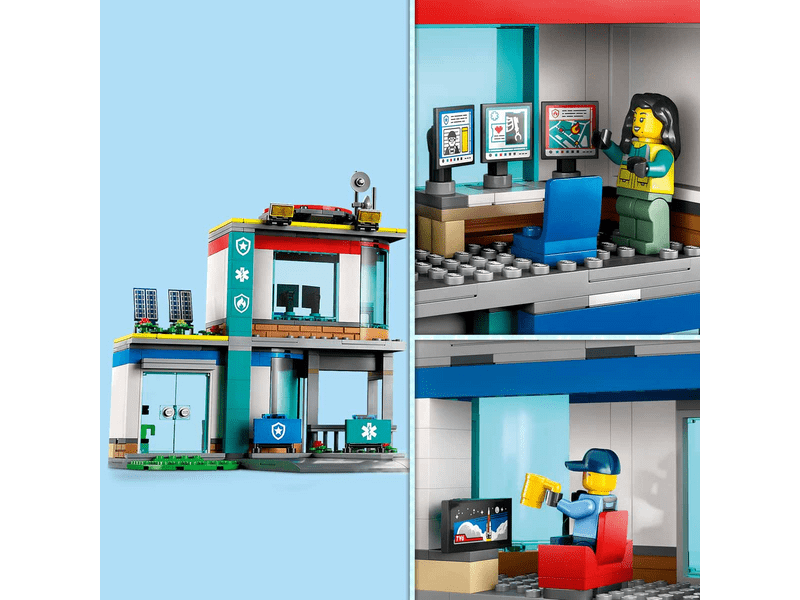 LEGO® City Mentő járművek központja (60371)