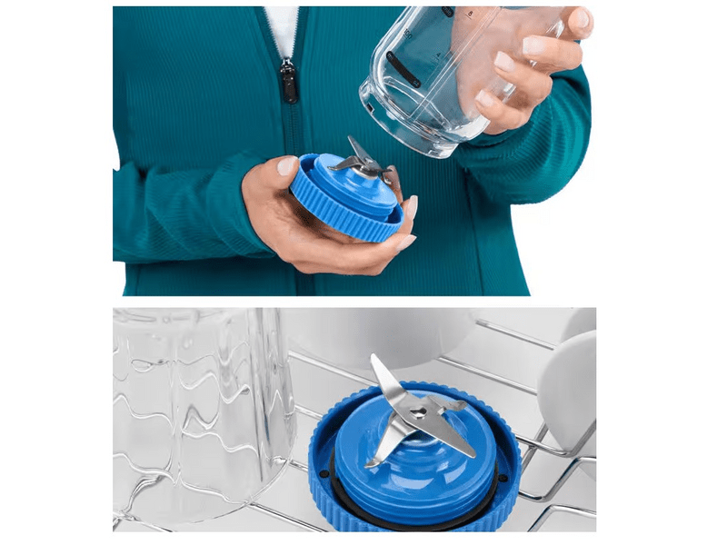 nutribullet Flex™ Hordozható turmixgép, zafírkék (NBP013BL)