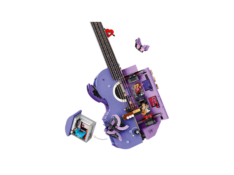 LEGO® Editions Olivia Rodrigo kettős stílusú gitárja (43031)