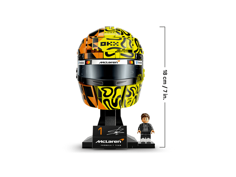 LEGO® Editions McLaren Mastercard F1® Team Lando Norris sisakja (43023)
