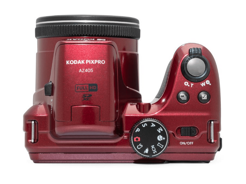 Kodak PixPro AZ405 digitális fényképezőgép, piros