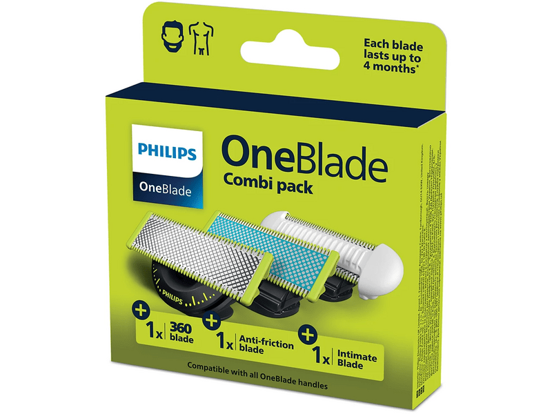 Philips QP936/50 OneBlade Cserepenge, 3 db