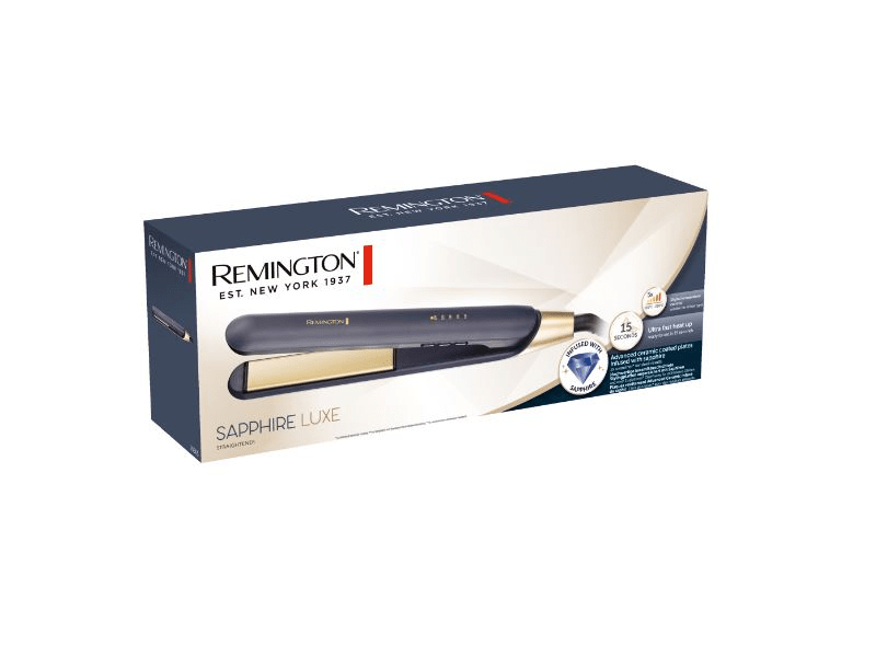 Remington S5805 Sapphire Luxe hajsimító, mélykék/pezsgő