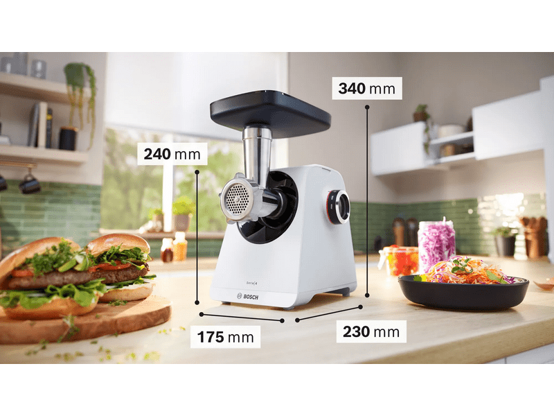 Bosch MFWS420W stroj za mljevenje mesa