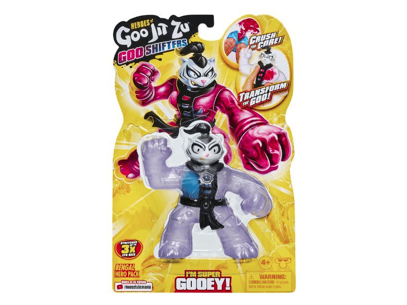 Goo Jit Zu hősei: Ultra Goo nyújtható akciófigura (több féle)