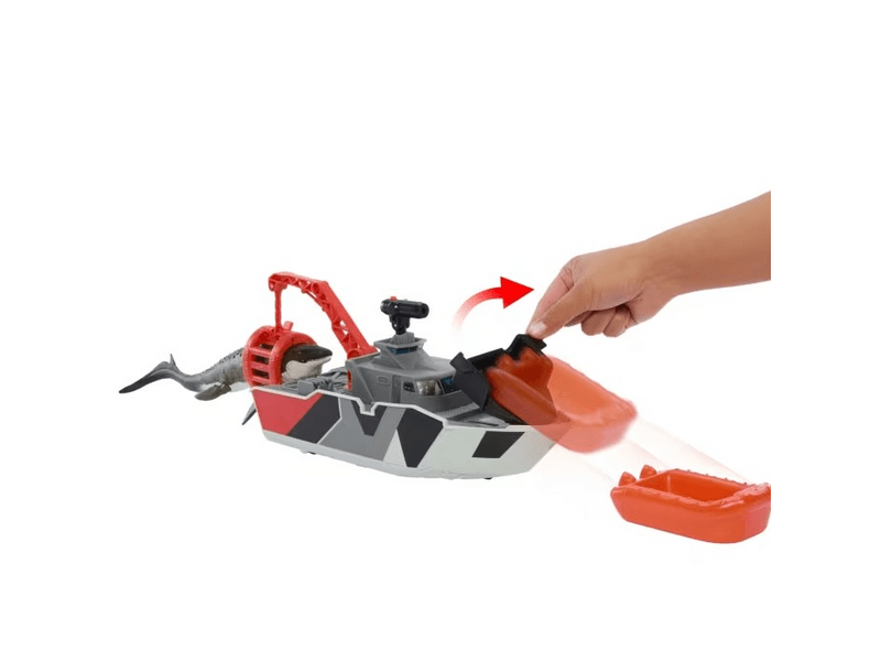 Matchbox Jurassic World Mosasaurus Mentőhajó (JGG61)