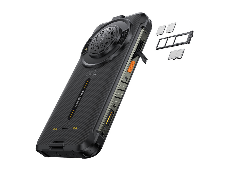 Ulefone Rugking 8/256GB Okostelefon, fekete