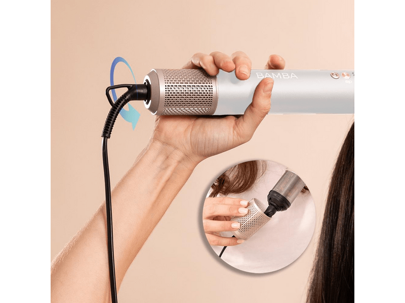 Cecotec Bamba CeramicCare AirGlam 8u1 set za oblikovanje kose, boja šampanjca (3465)