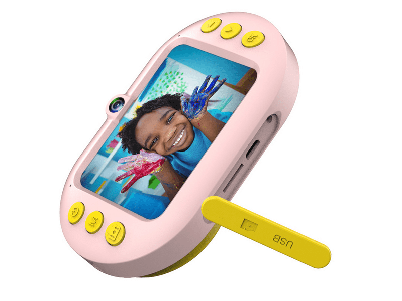 AgfaPhoto Realikids Vízálló fényképezőgép, rózsaszín