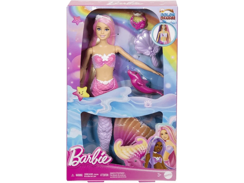 Barbie Színváltós sellő baba (HRP97)