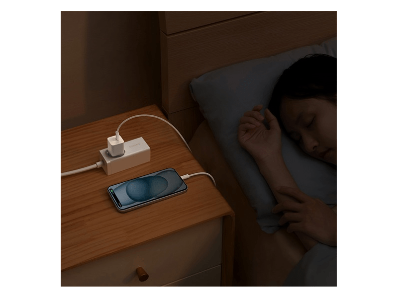 Baseus GaN5 Mini 20W töltő + 100W USB Type-C kábel (P10110900213-01)